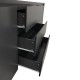 Μπουφές Kalya pakoworld σε ανθρακί απόχρωση 220x49x89.5εκ Μπουφές Kalya pakoworld σε ανθρακί απόχρωση 220x49x89.5εκ