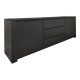 Μπουφές Kalya pakoworld σε ανθρακί απόχρωση 220x49x89.5εκ Μπουφές Kalya pakoworld σε ανθρακί απόχρωση 220x49x89.5εκ