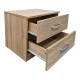 Κομοδίνο Athos pakoworld σε sonoma απόχρωση 48x40x41.5εκ Κομοδίνο Athos pakoworld σε sonoma απόχρωση 48x40x41.5εκ