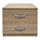 Κομοδίνο Athos pakoworld σε sonoma απόχρωση 48x40x41.5εκ Κομοδίνο Athos pakoworld σε sonoma απόχρωση 48x40x41.5εκ