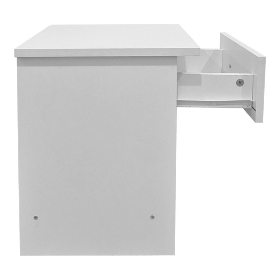 Κομοδίνο Bedy pakoworld λευκό 40x34x42εκ Κομοδίνο Bedy pakoworld λευκό 40x34x42εκ
