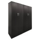 Ντουλάπα τετράφυλλη Athos Ι pakoworld wenge 160x42x180εκ Ντουλάπα τετράφυλλη Athos Ι pakoworld wenge 160x42x180εκ