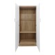 Ντουλάπα εξάφυλλη Athos ΙΙ pakoworld sonoma-λευκή 240x42x180εκ Ντουλάπα εξάφυλλη Athos ΙΙ pakoworld sonoma-λευκή 240x42x180εκ