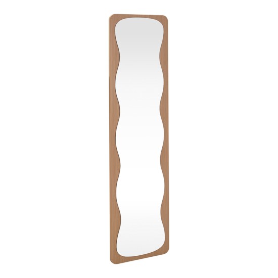 Καθρέπτης Jenia pakoworld mdf σε φυσική απόχρωση 40x40x160εκ Καθρέπτης Jenia pakoworld mdf σε φυσική απόχρωση 40x40x160εκ