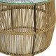 Τραπέζι Adela pakoworld pe wicker-γυαλί σε φυσική απόχρωση Φ47x38εκ Τραπέζι Adela pakoworld pe wicker-γυαλί σε φυσική απόχρωση Φ47x38εκ