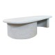 Τραπέζι σαλονιού Verven pakoworld mdf λευκό 120x60x32εκ Τραπέζι σαλονιού Verven pakoworld mdf λευκό 120x60x32εκ
