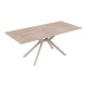 Τραπέζι Olven pakoworld sintered stone σε όψη τραβερτίνας 180x90x75εκ Τραπέζι Olven pakoworld sintered stone σε όψη τραβερτίνας 180x90x75εκ