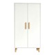 Ντουλάπι Tamera pakoworld λευκό με φυσική απόχρωση MDF 60x30x120εκ Ντουλάπι Tamera pakoworld λευκό με φυσική απόχρωση MDF 60x30x120εκ