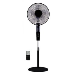 Lineme D40 Ανεμιστήρας Ορθοστάτης 50W Διαμέτρου 40cm με Τηλεχειριστήριο Μαύρος 02-00145-2 Lineme D40 Ανεμιστήρας Ορθοστάτης 50W Διαμέτρου 40cm με Τηλεχειριστήριο Μαύρος 02-00145-2