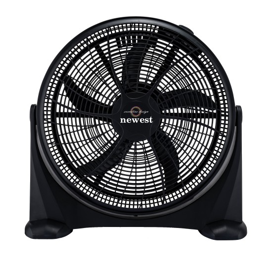 Newest Box Fan 100W Διαμέτρου 50cm Μαύρο  KYT-50D 