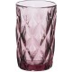 Cryspo Trio Σετ 6τμχ Ποτήρια Γυάλινα Νερού Μώβ 330ml 52.702.50 
